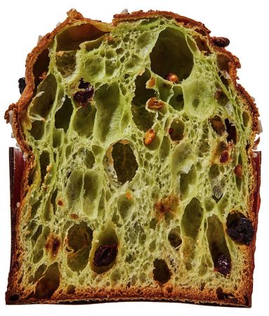 Pistachio Cherry Panettone